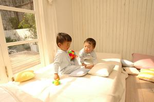 安心してかかれる小児科があります